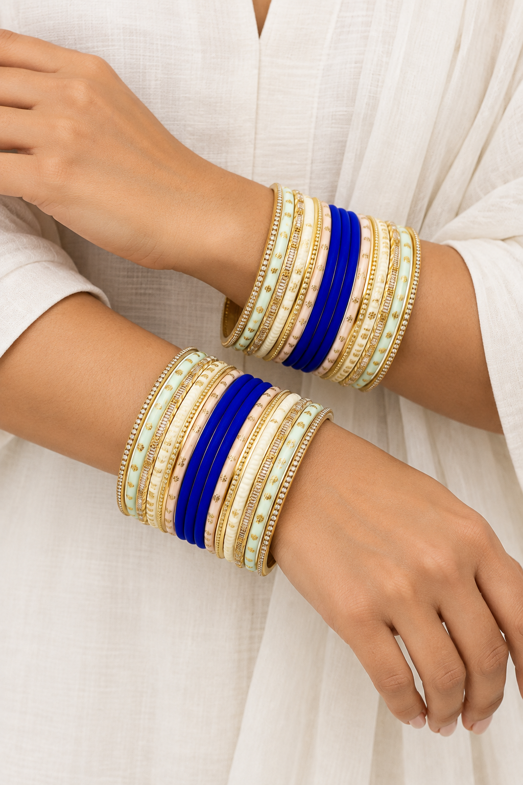 Penny Bangle Set