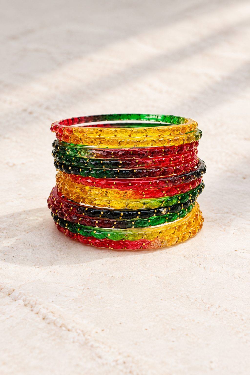 MultiColor - Glass Bangles