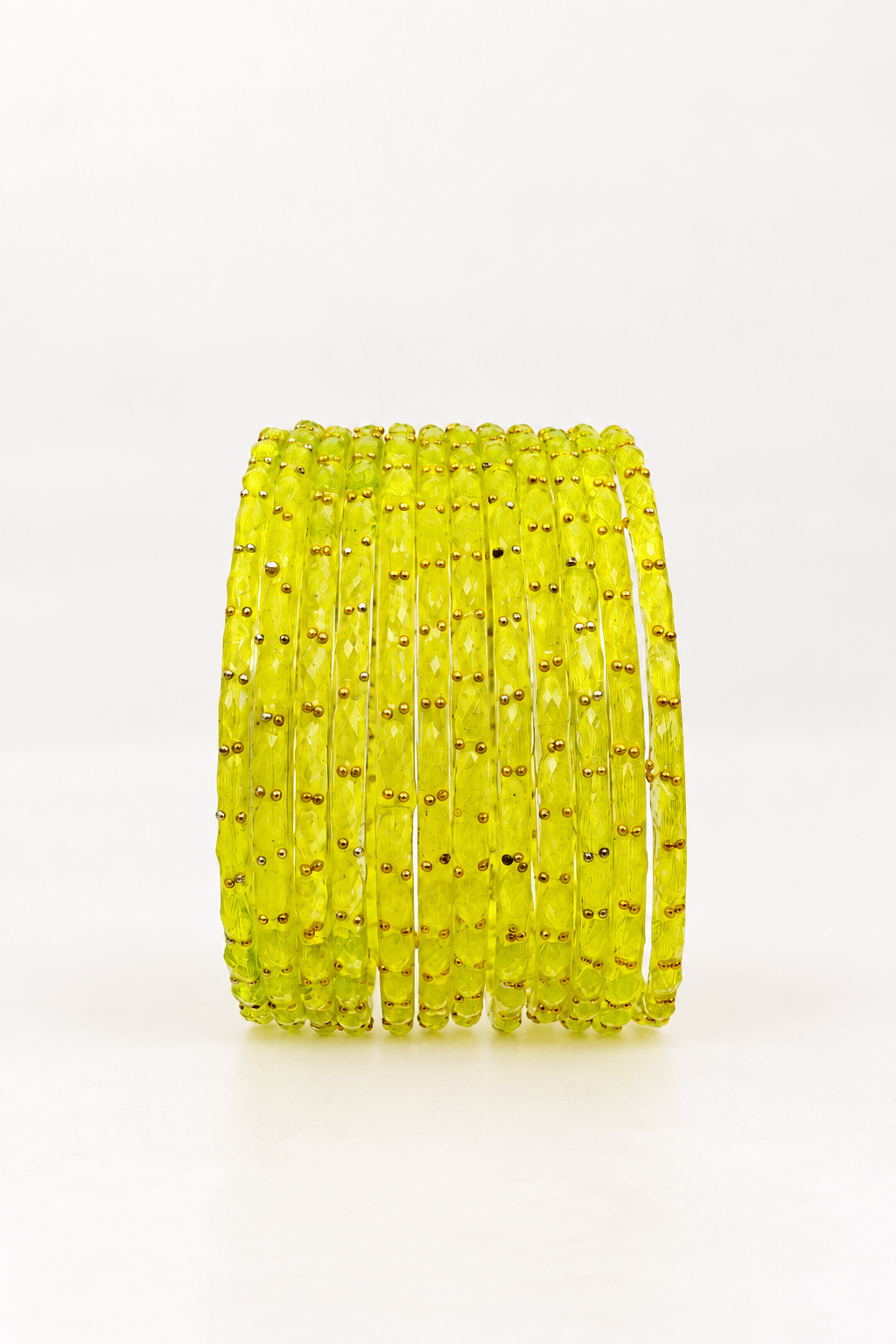 Yellow - Glass Bangles