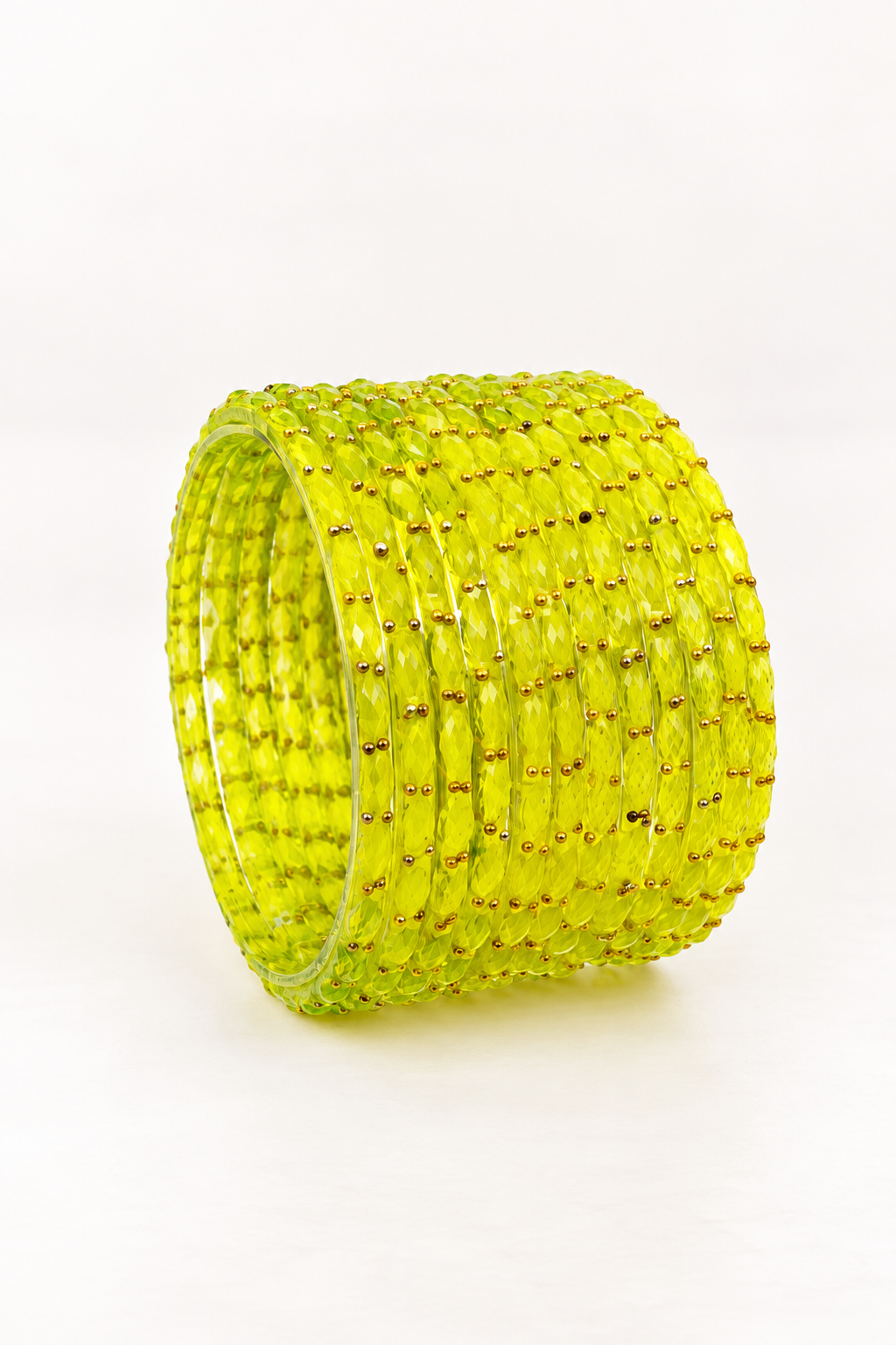 Yellow - Glass Bangles