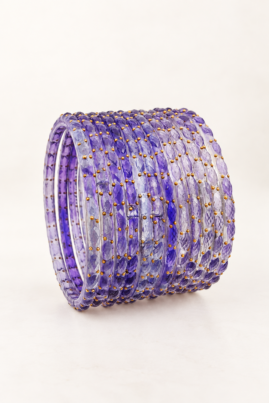 Lavender - Glass Bangles