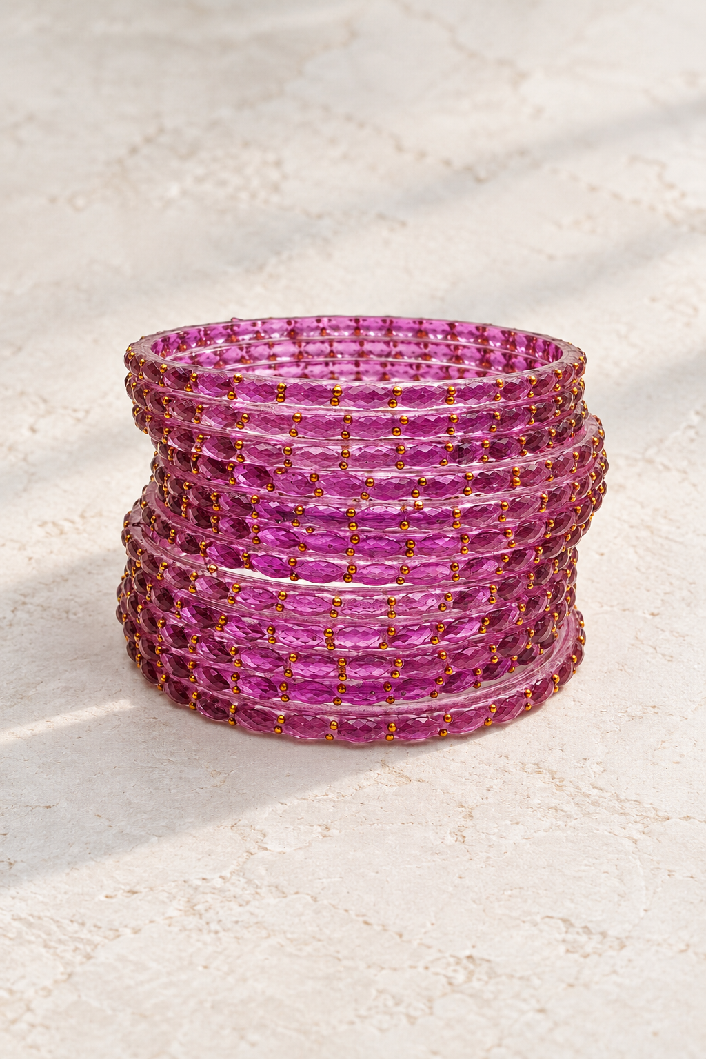 Purple - Glass Bangles