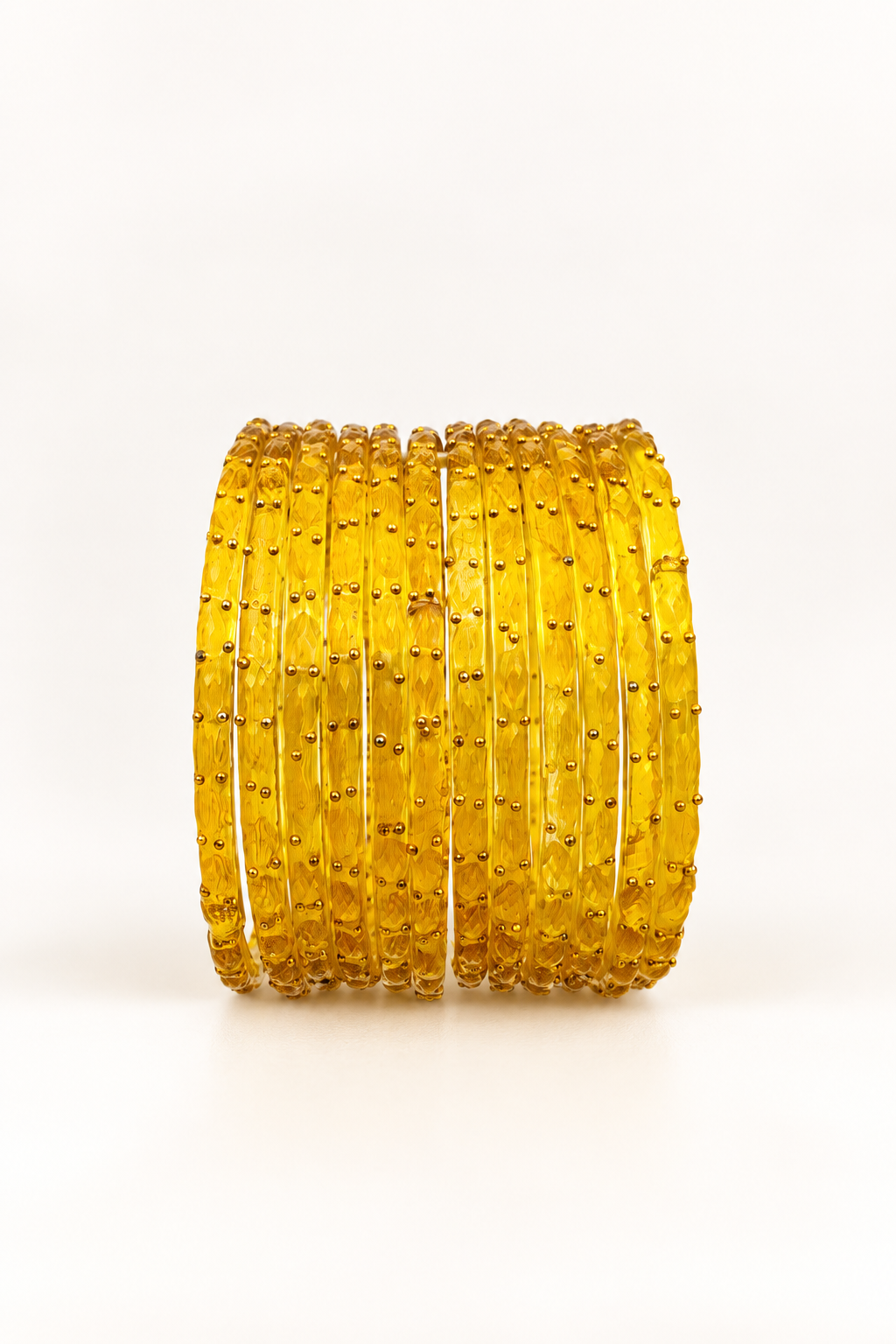 Mustard - Glass Bangles