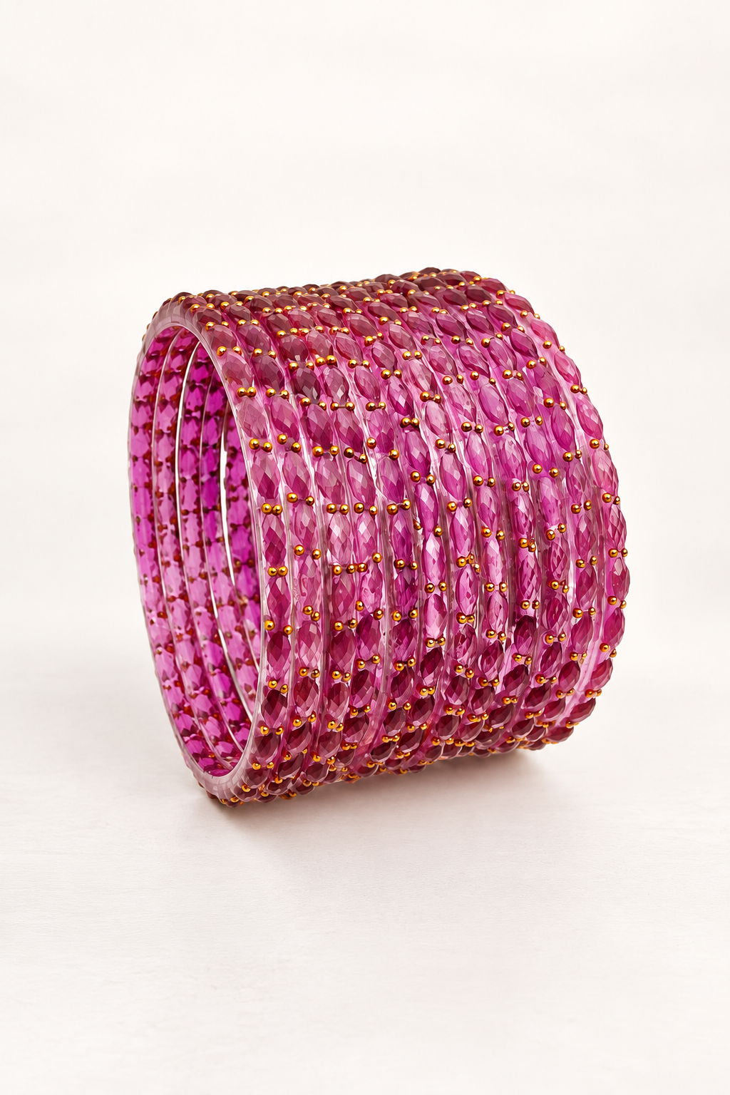 Purple - Glass Bangles