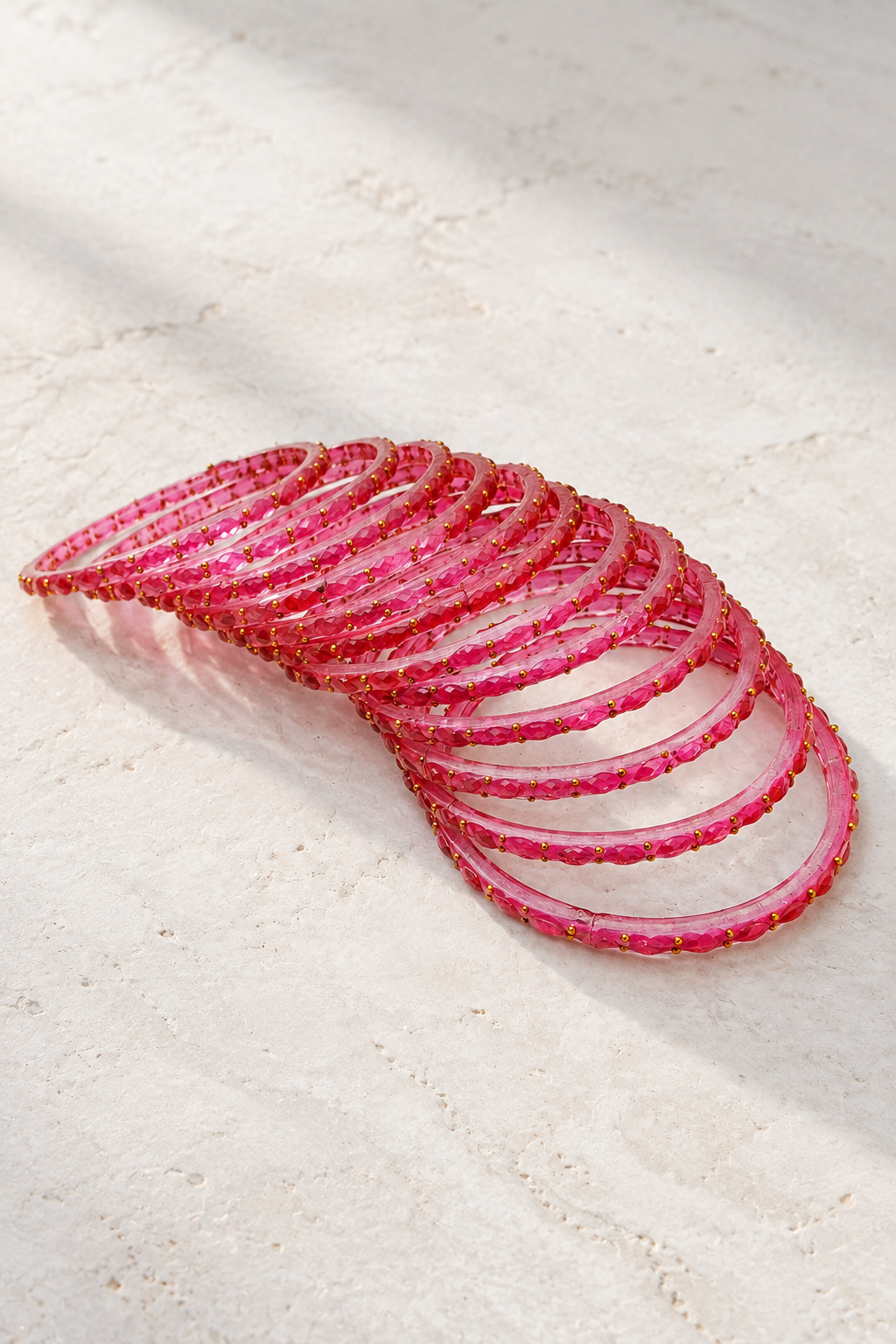 Rose - Glass Bangles