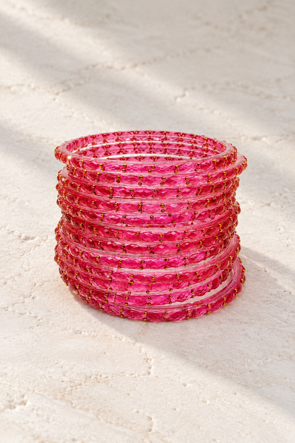 Rose - Glass Bangles