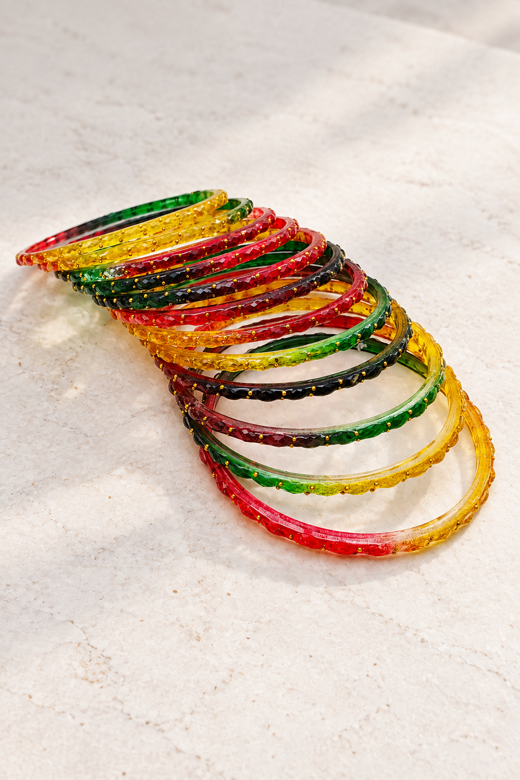 MultiColor - Glass Bangles