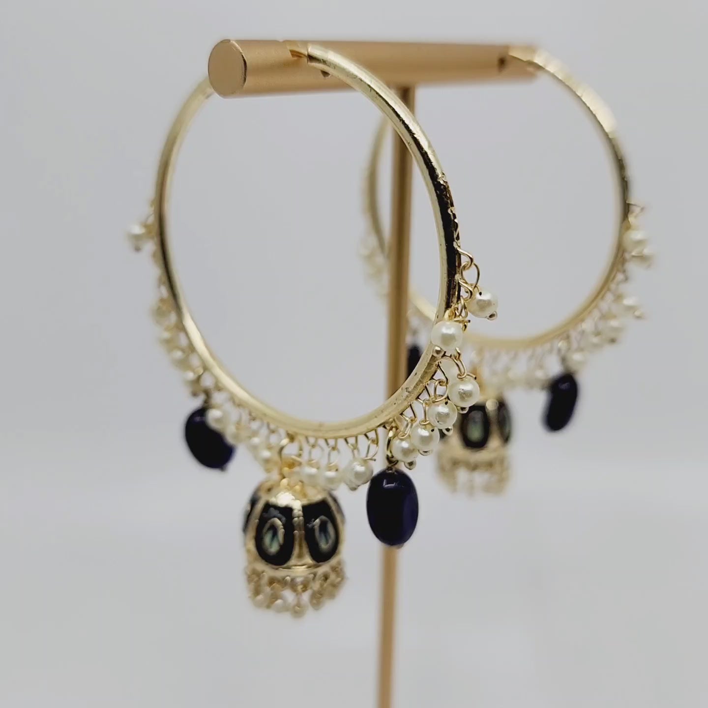 Load and play video in Gallery viewer, Rubina Earrings
