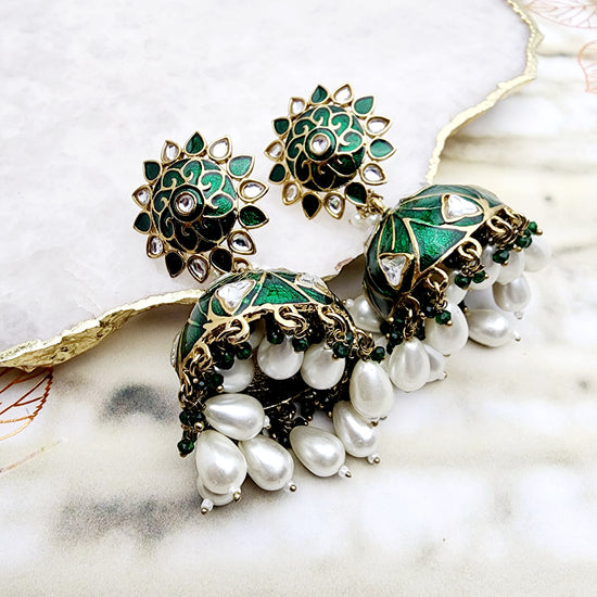 Keysia Jhumka Earrings