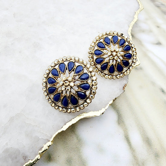 Sharmila Earrings Indian Earrings , South Asian Earrings , Pakistani Earrings , Desi Earrings , Punjabi Earrings , Tamil Earrings , Indian Jewelry