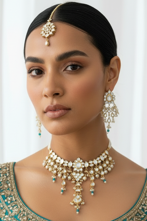 Sarah Kundan Necklace