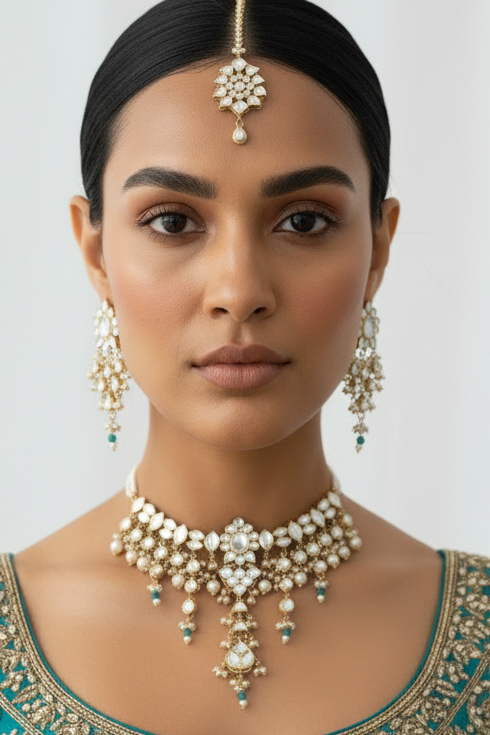 Sarah Kundan Necklace