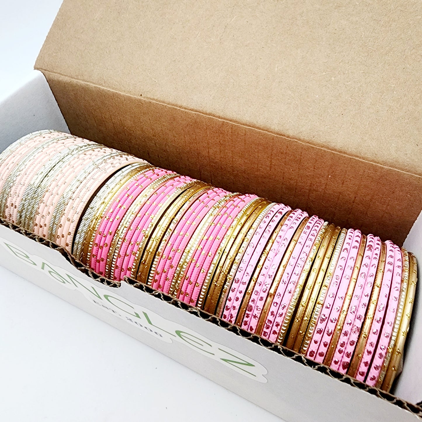 Alisha - Pink and Peach Banglez Box