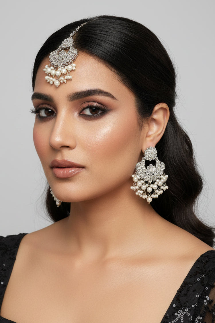 Zara Earrings & Tikka