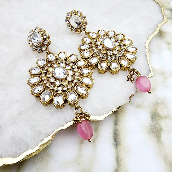 Tamia Necklace Set Indian Necklace , South Asian Necklace , Pakistani Necklace , Desi Necklace , Punjabi Necklace , Tamil Necklace , Indian Jewelry