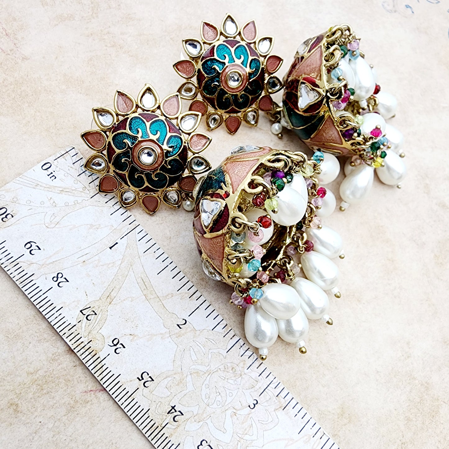 Layna Jhumka Earrings