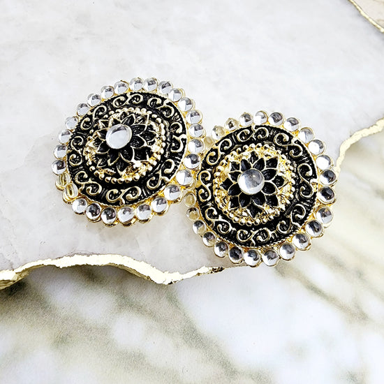 Sajni Earrings Indian Earrings , South Asian Earrings , Pakistani Earrings , Desi Earrings , Punjabi Earrings , Tamil Earrings , Indian Jewelry