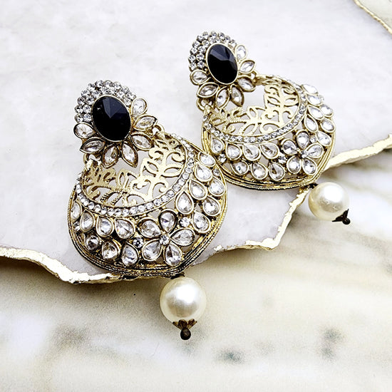 Charu Earrings Indian Earrings , South Asian Earrings , Pakistani Earrings , Desi Earrings , Punjabi Earrings , Tamil Earrings , Indian Jewelry