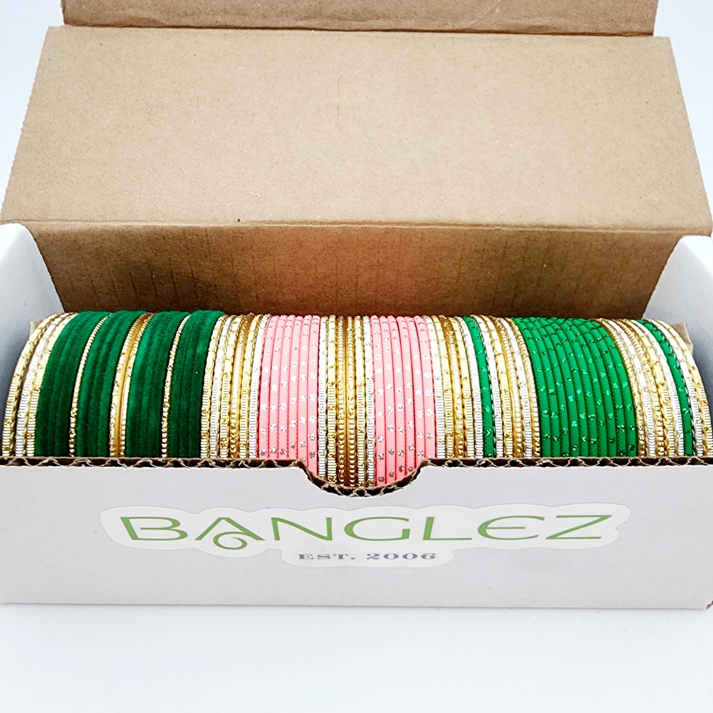 Sarina - Green and Pink Banglez Box