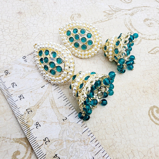 Radha Jhumka Earrings