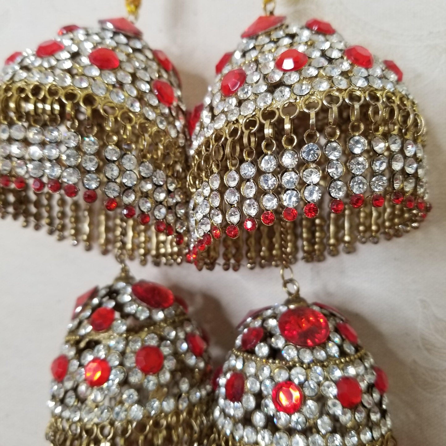 Load image into Gallery viewer, Badra Indian Clearance , South Asian Clearance , Pakistani Clearance , Desi Clearance , Punjabi Clearance , Tamil Clearance , Indian Jewelry
