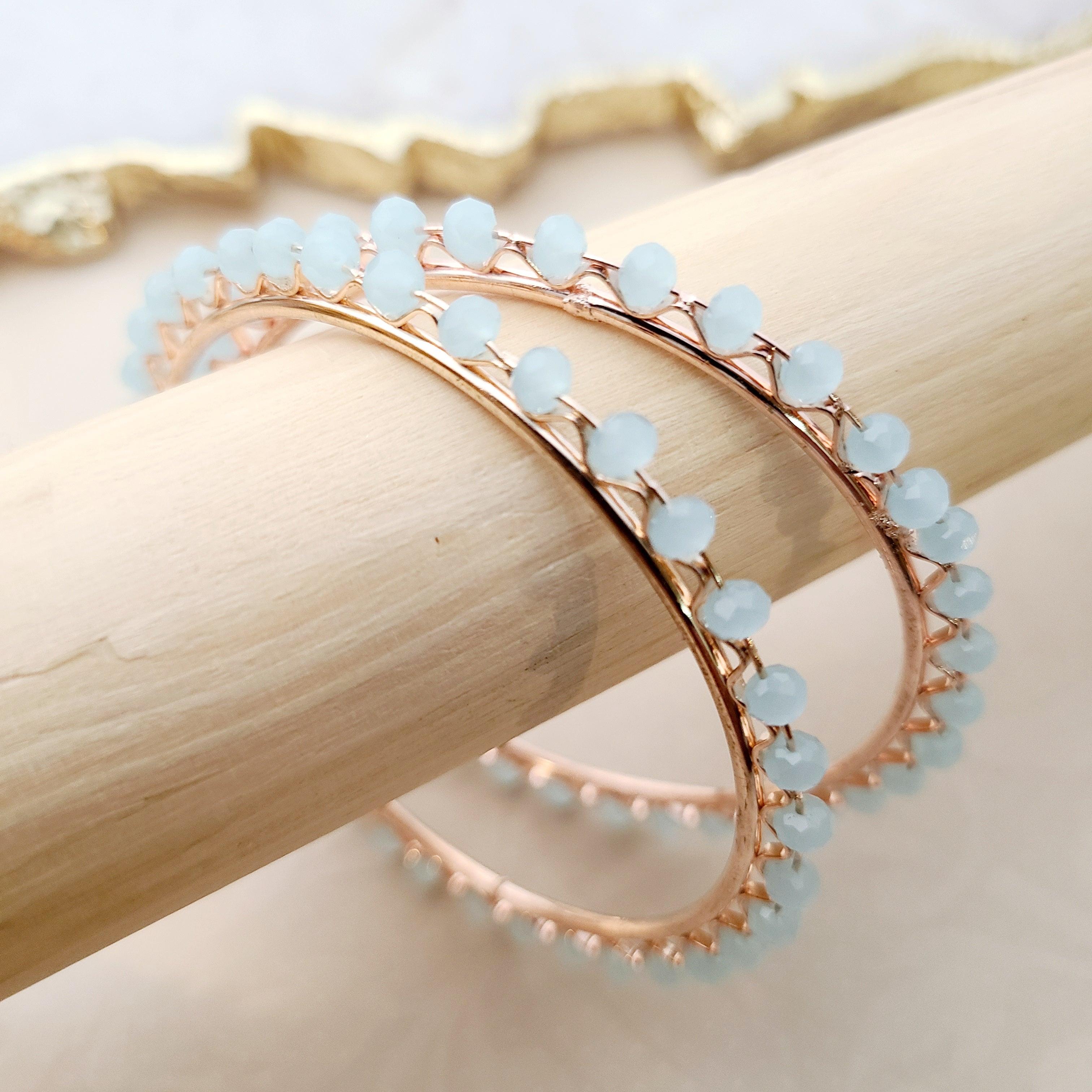 Rayne - blue Bangles Indian Bangles , South Asian Bangles , Pakistani Bangles , Desi Bangles , Punjabi Bangles , Tamil Bangles , Indian Jewelry