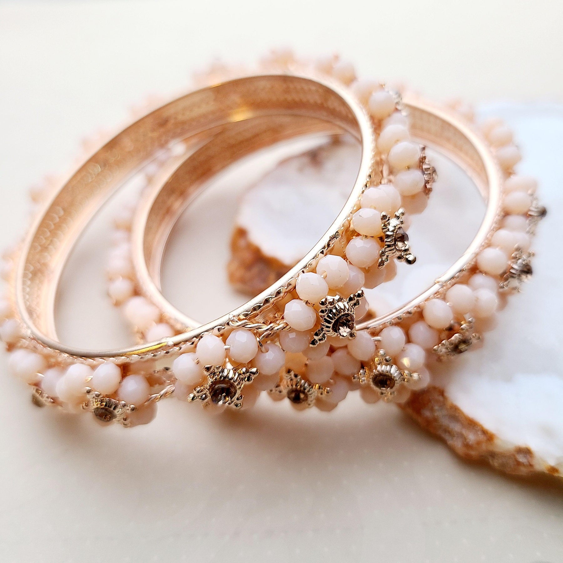 Arora - blush Bangles Indian Bangles , South Asian Bangles , Pakistani Bangles , Desi Bangles , Punjabi Bangles , Tamil Bangles , Indian Jewelry