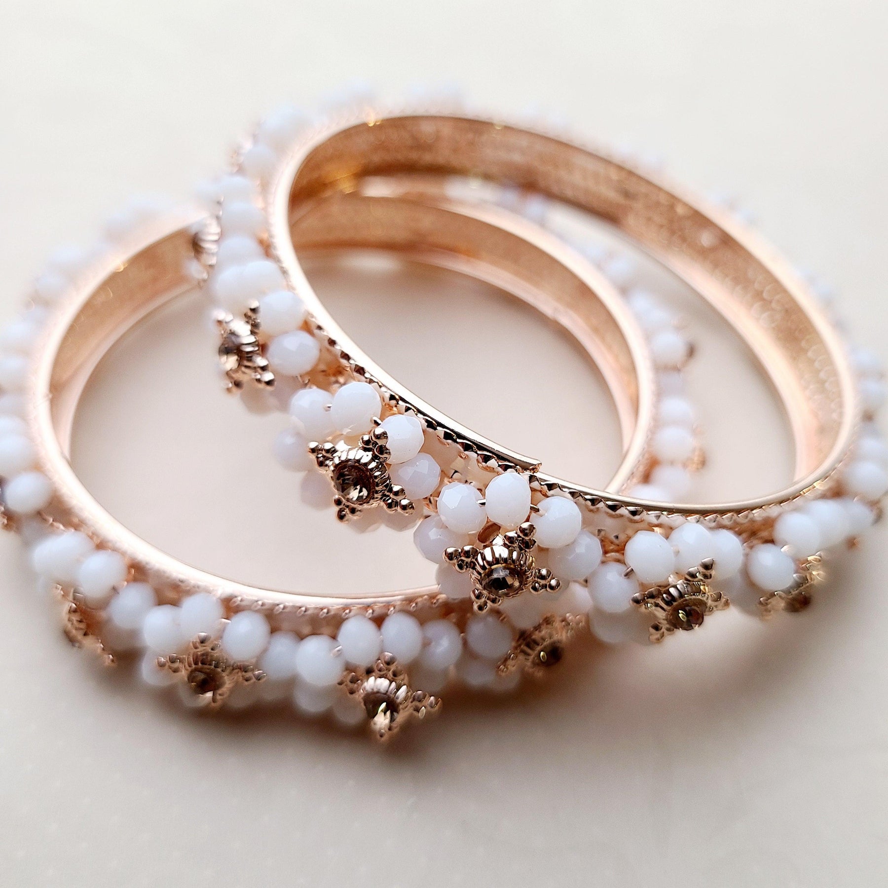 Arora - white Bangles Indian Bangles , South Asian Bangles , Pakistani Bangles , Desi Bangles , Punjabi Bangles , Tamil Bangles , Indian Jewelry