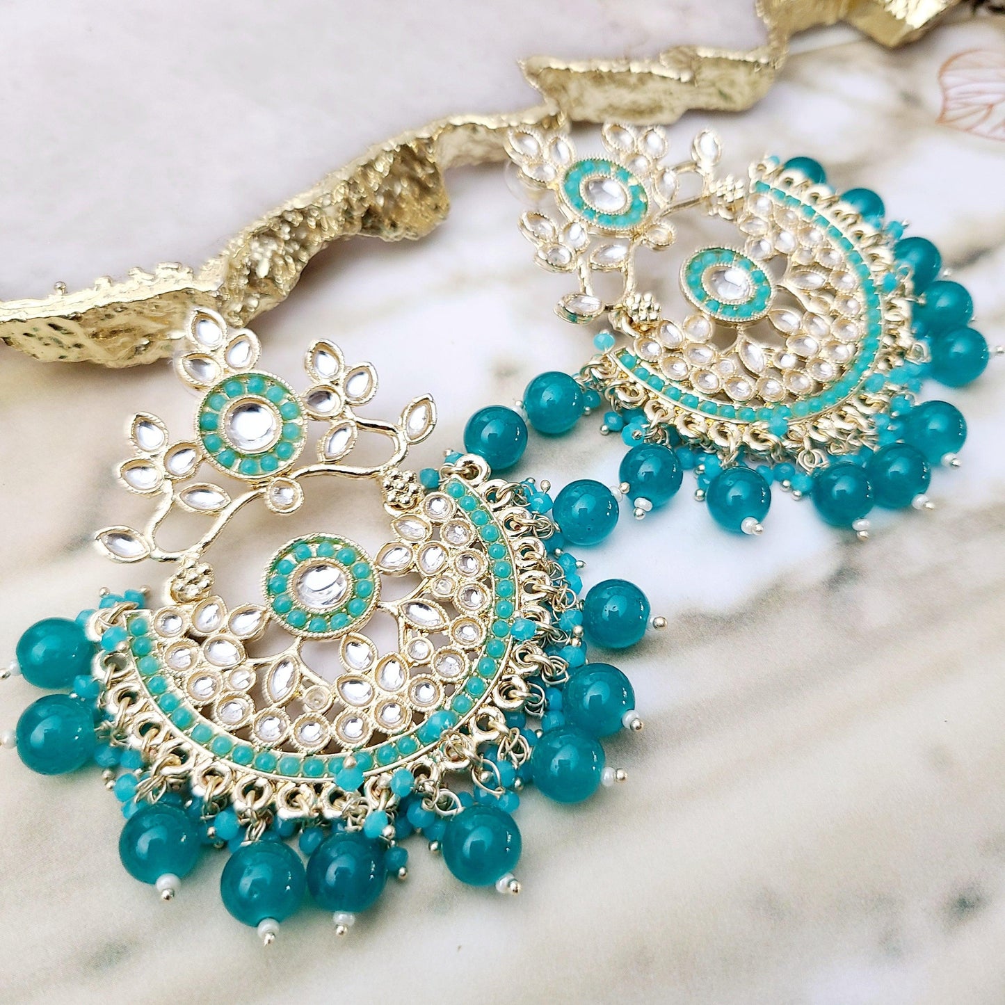 Pritika Earrings Indian Earrings , South Asian Earrings , Pakistani Earrings , Desi Earrings , Punjabi Earrings , Tamil Earrings , Indian Jewelry