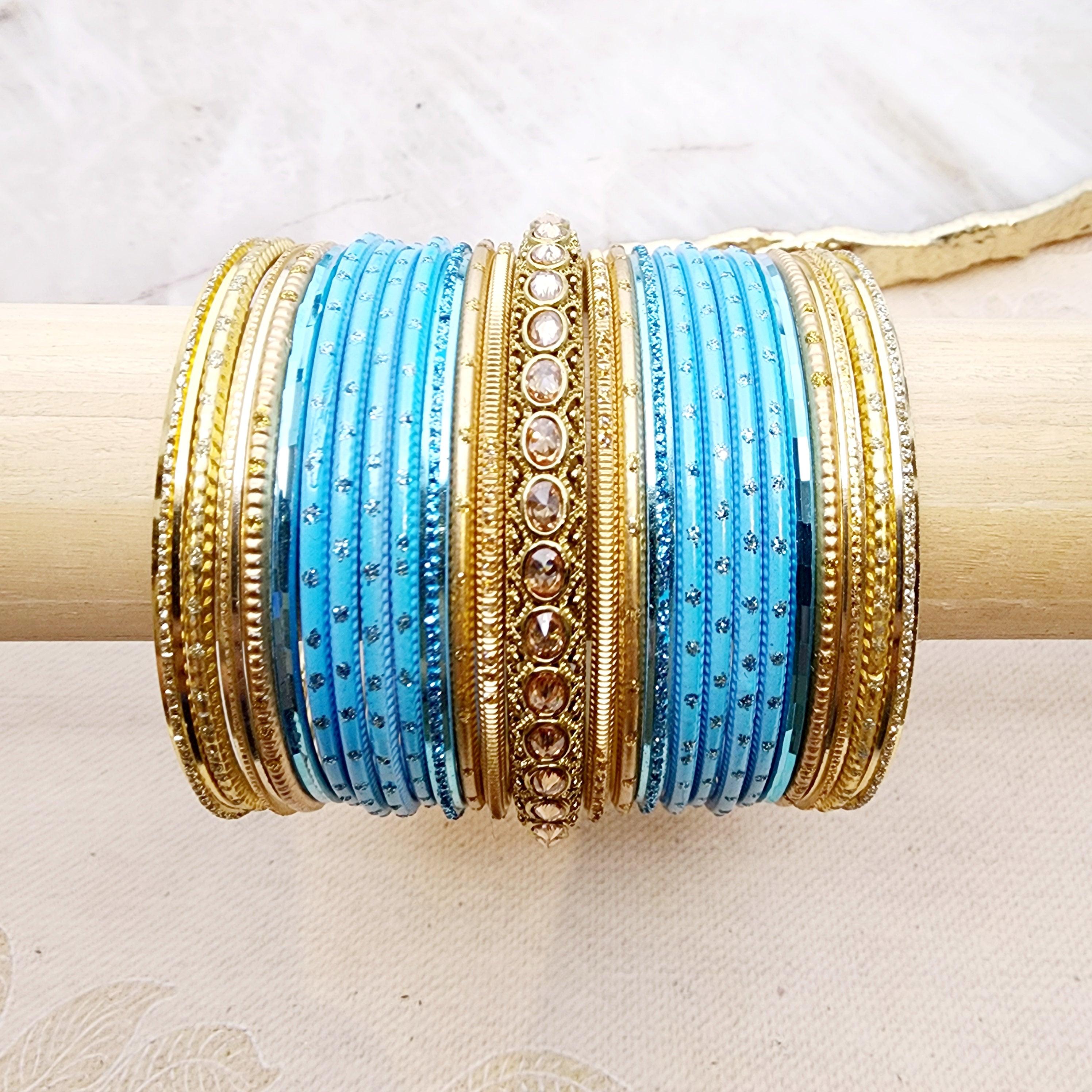 Kiara Bangle Set Indian Bangles , South Asian Bangles , Pakistani Bangles , Desi Bangles , Punjabi Bangles , Tamil Bangles , Indian Jewelry