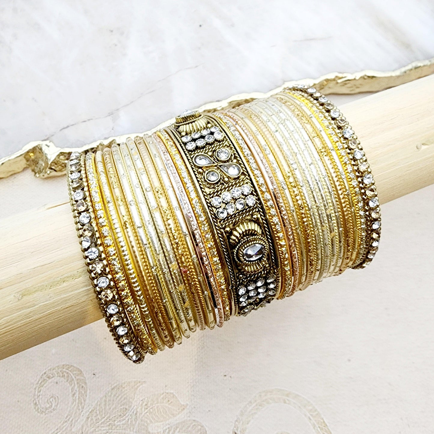 Leena Bangle Set Indian Bangles , South Asian Bangles , Pakistani Bangles , Desi Bangles , Punjabi Bangles , Tamil Bangles , Indian Jewelry