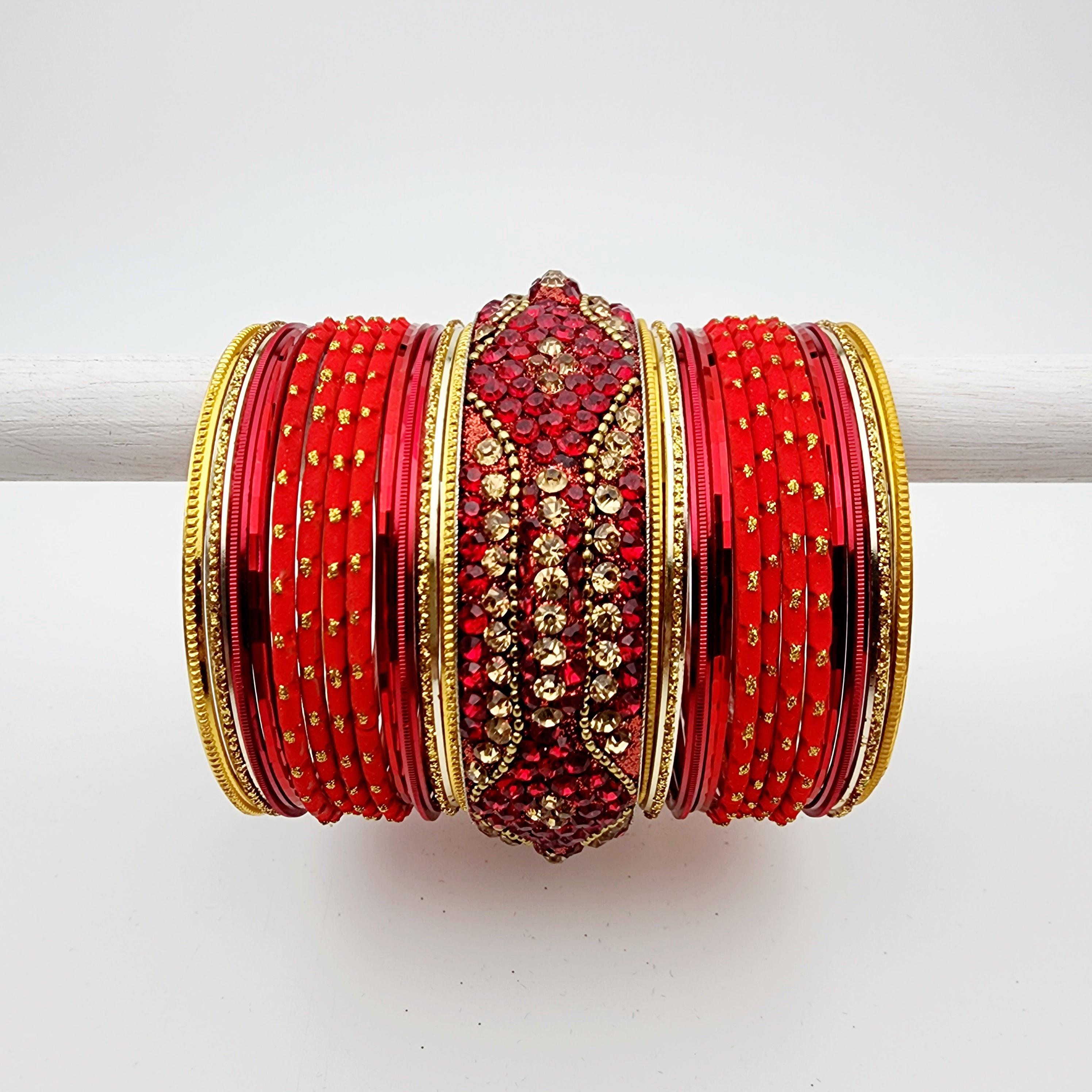 Gurminder Bangle Set Indian Bangles , South Asian Bangles , Pakistani Bangles , Desi Bangles , Punjabi Bangles , Tamil Bangles , Indian Jewelry