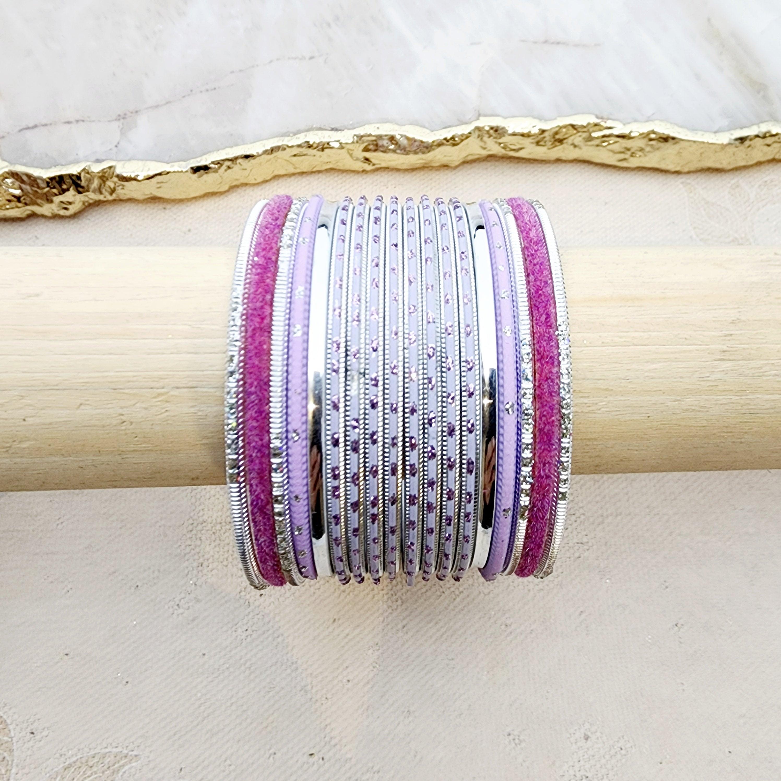 Hailey Bangle Set Indian Bangles , South Asian Bangles , Pakistani Bangles , Desi Bangles , Punjabi Bangles , Tamil Bangles , Indian Jewelry