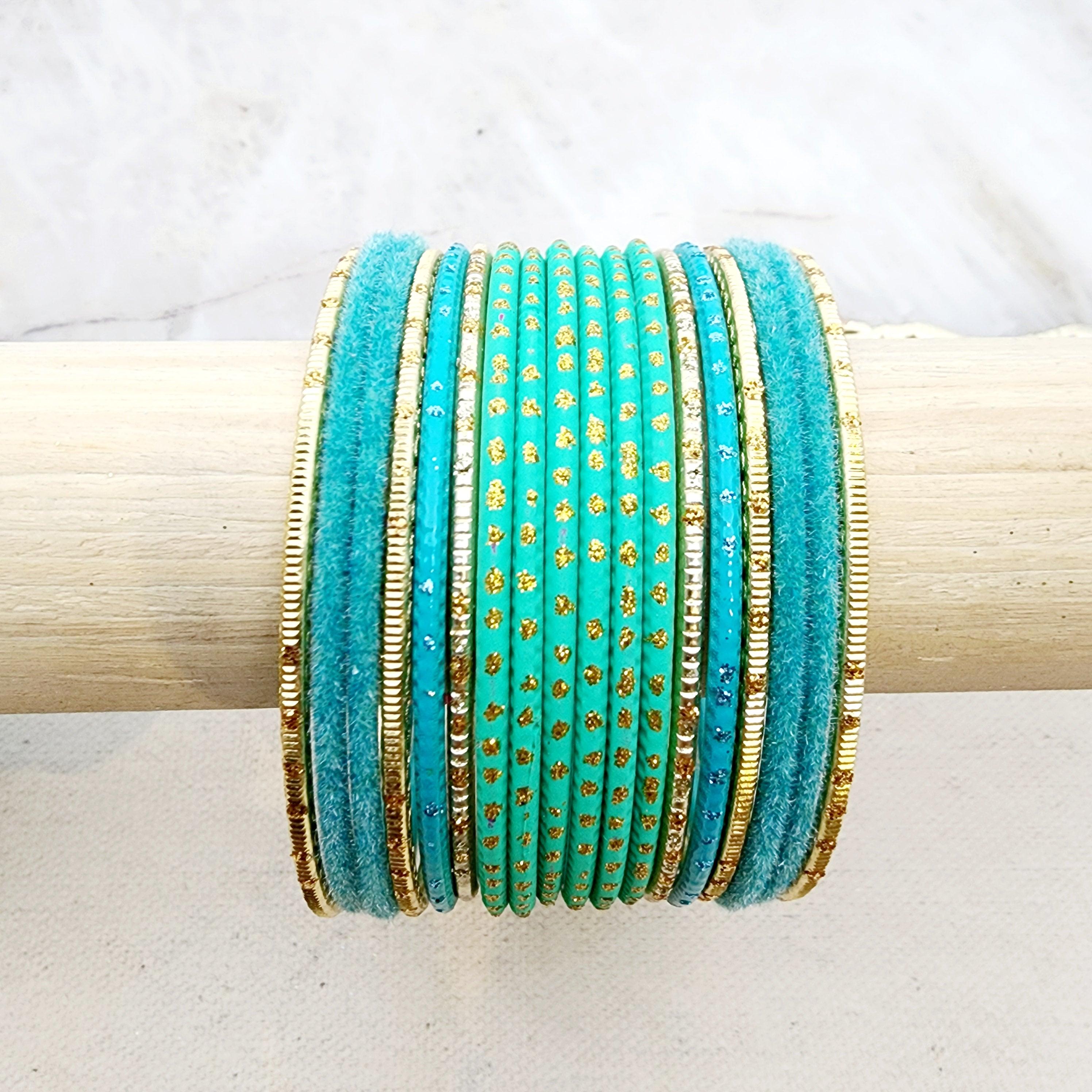 Tatum Bangle Set Indian Bangles , South Asian Bangles , Pakistani Bangles , Desi Bangles , Punjabi Bangles , Tamil Bangles , Indian Jewelry