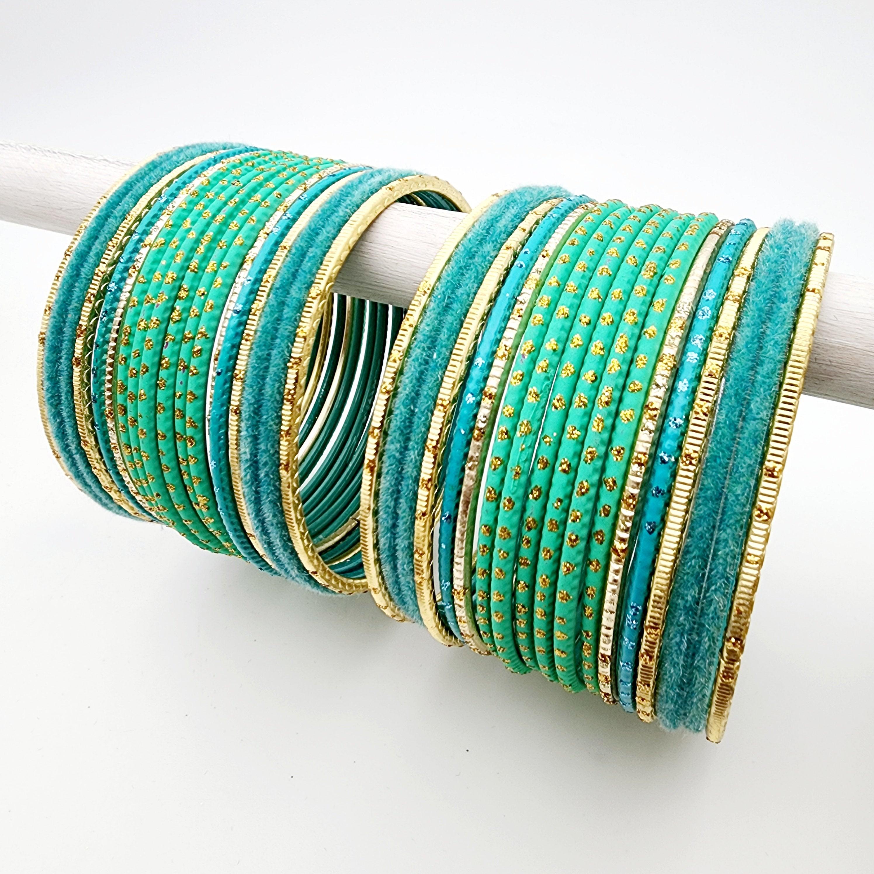 Tatum Bangle Set Indian Bangles , South Asian Bangles , Pakistani Bangles , Desi Bangles , Punjabi Bangles , Tamil Bangles , Indian Jewelry