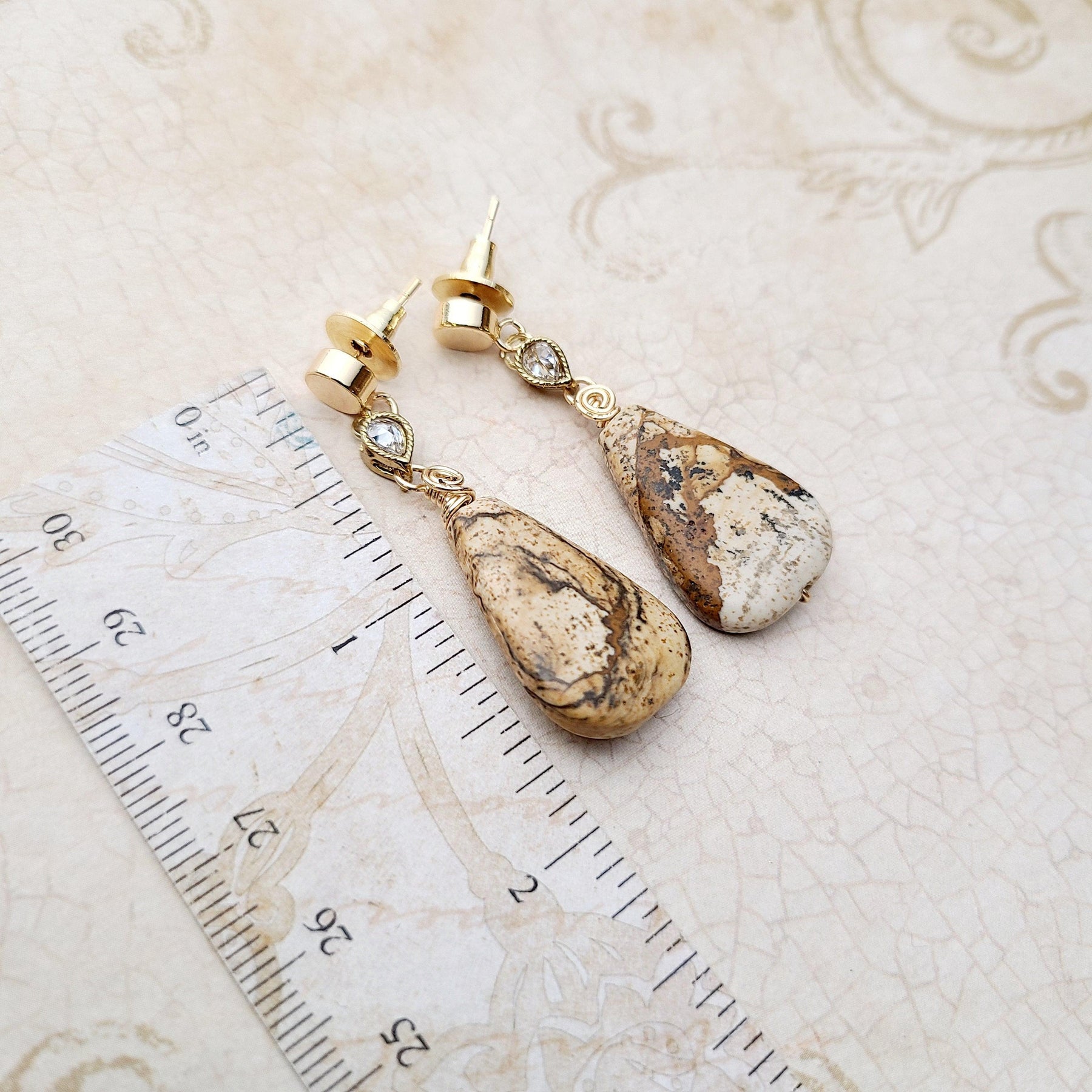 Trusha Earrings Indian Earrings , South Asian Earrings , Pakistani Earrings , Desi Earrings , Punjabi Earrings , Tamil Earrings , Indian Jewelry