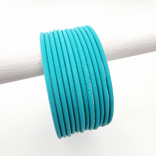 Pop Art Blue Bangle Box Indian Bangles , South Asian Bangles , Pakistani Bangles , Desi Bangles , Punjabi Bangles , Tamil Bangles , Indian Jewelry