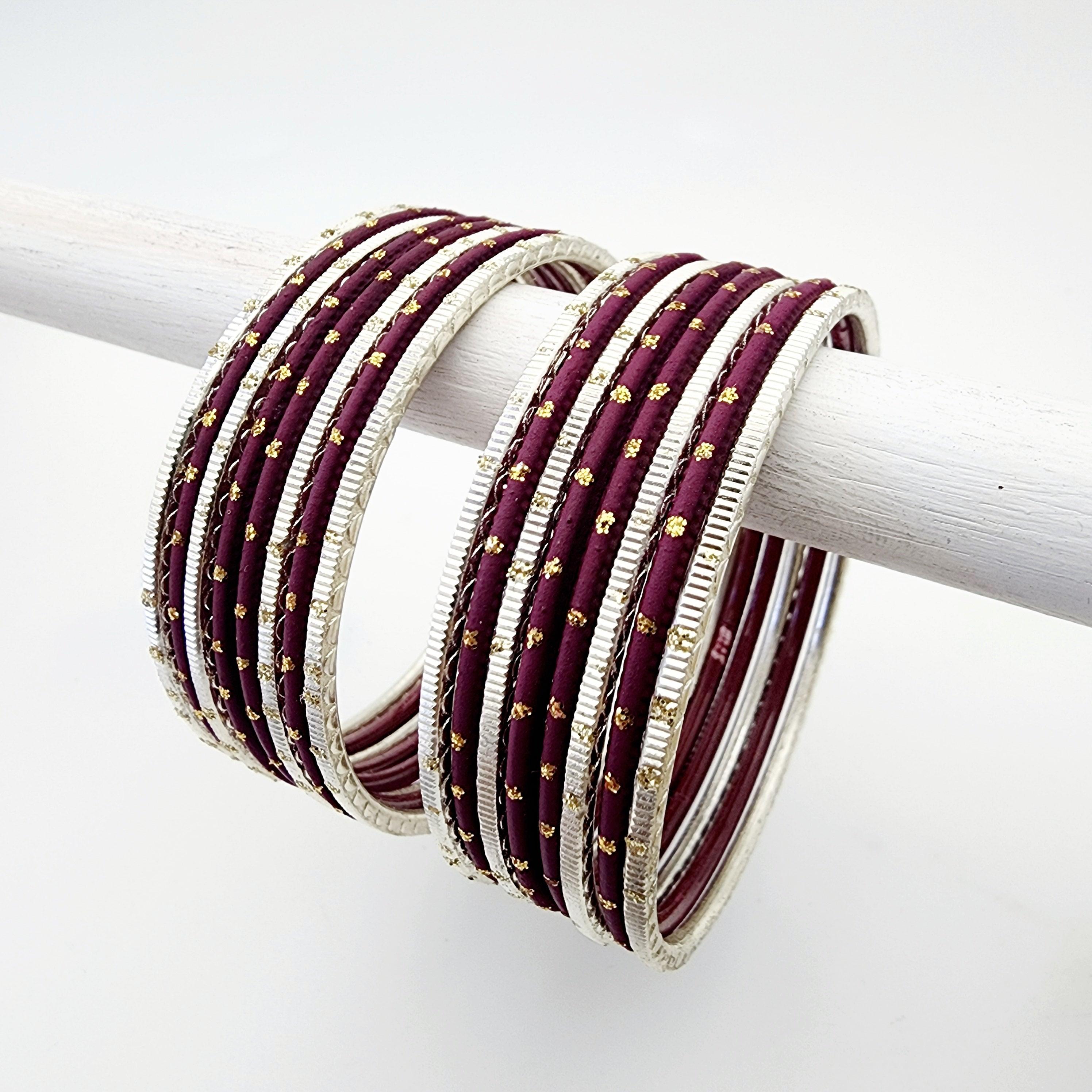 Bray Bangle Set Indian Bangles , South Asian Bangles , Pakistani Bangles , Desi Bangles , Punjabi Bangles , Tamil Bangles , Indian Jewelry