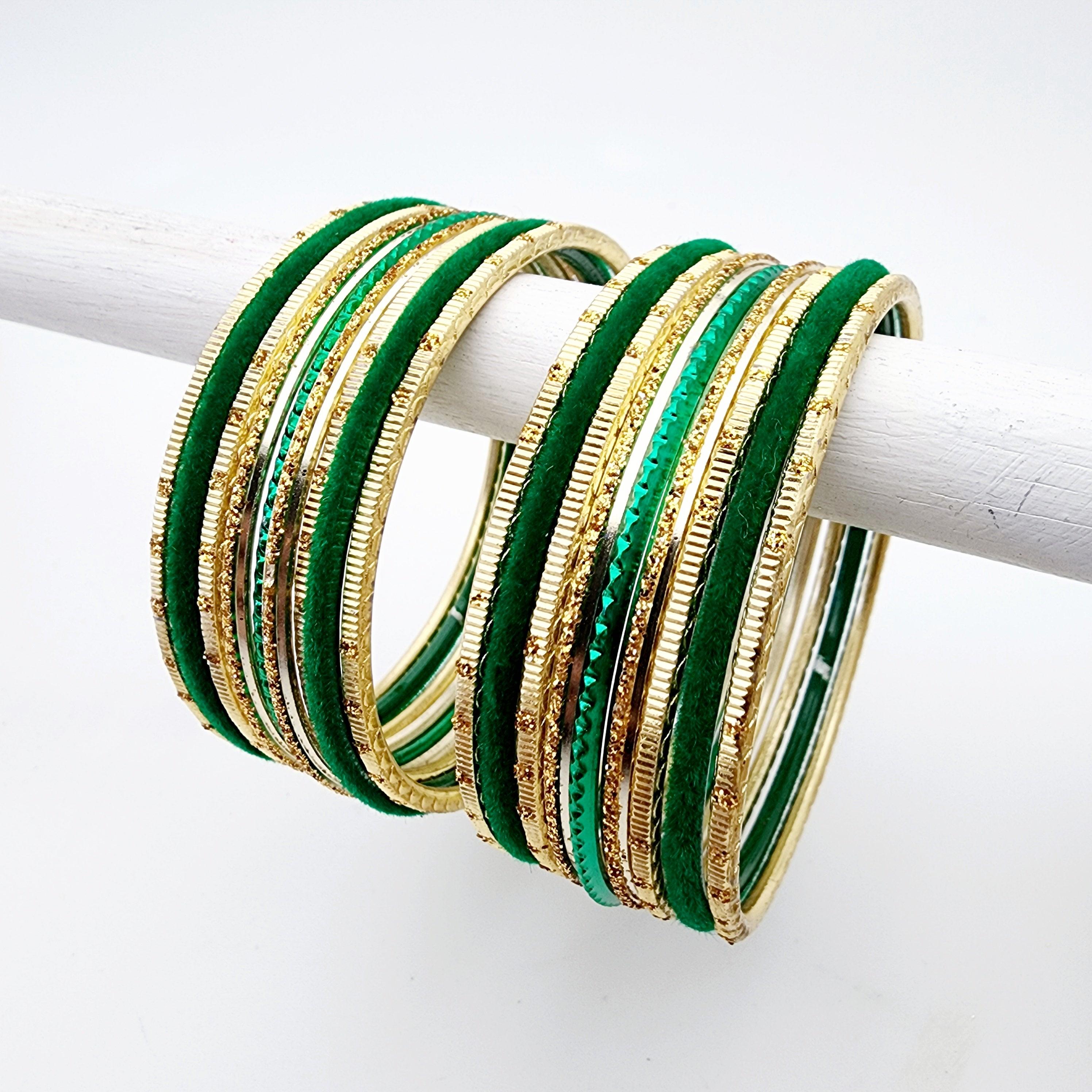 Aliza Bangle Set Indian Bangles , South Asian Bangles , Pakistani Bangles , Desi Bangles , Punjabi Bangles , Tamil Bangles , Indian Jewelry