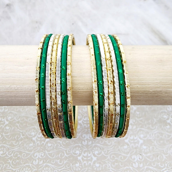 Kennedy Bangle Set Indian Bangles , South Asian Bangles , Pakistani Bangles , Desi Bangles , Punjabi Bangles , Tamil Bangles , Indian Jewelry