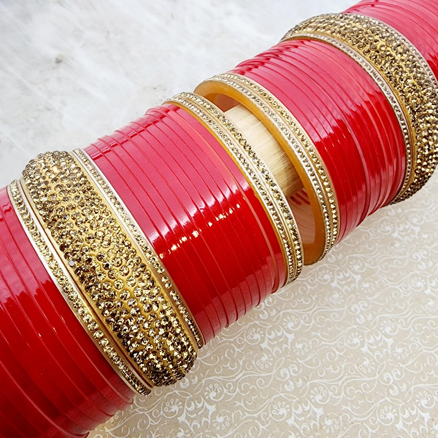 Chaitra Bridal Bangle Set Indian Bangles , South Asian Bangles , Pakistani Bangles , Desi Bangles , Punjabi Bangles , Tamil Bangles , Indian Jewelry