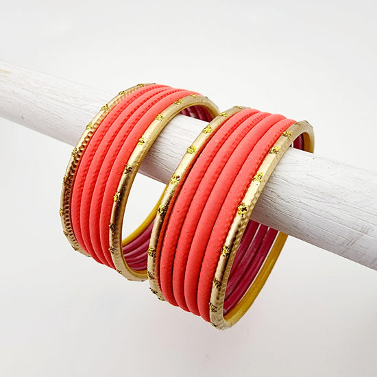 Load image into Gallery viewer, Caeli Kids Bangle Set Indian Bangles , South Asian Bangles , Pakistani Bangles , Desi Bangles , Punjabi Bangles , Tamil Bangles , Indian Jewelry
