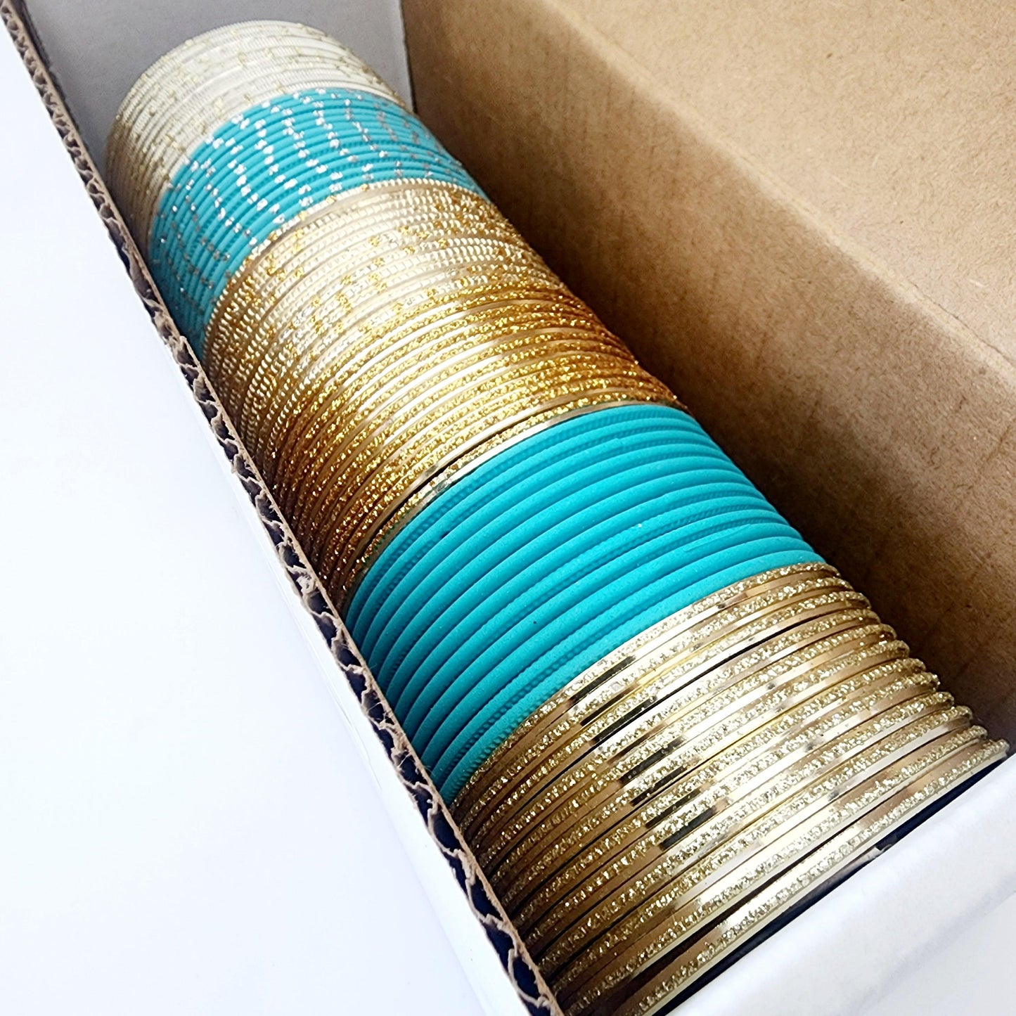 Classical Teal Bangle Box Indian Bangles , South Asian Bangles , Pakistani Bangles , Desi Bangles , Punjabi Bangles , Tamil Bangles , Indian Jewelry