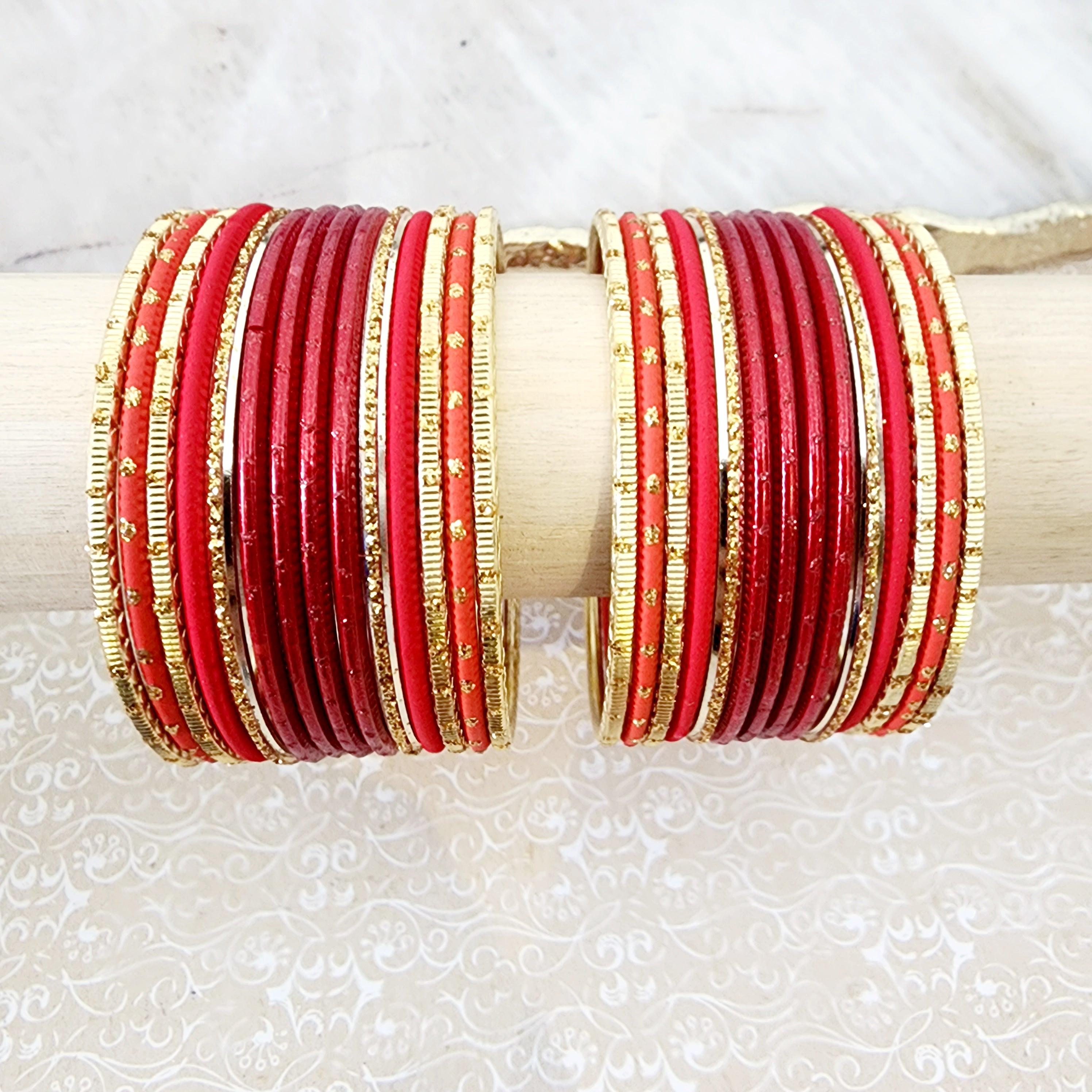 Dayna Bangle Set Indian Bangles , South Asian Bangles , Pakistani Bangles , Desi Bangles , Punjabi Bangles , Tamil Bangles , Indian Jewelry